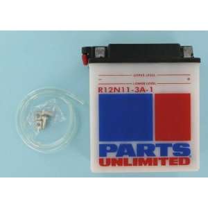  Parts Unlimited Economy Battery R12N113A1 