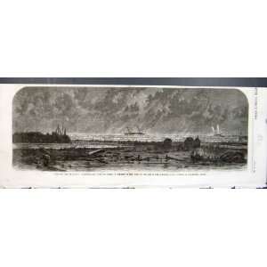  Wreck New York Batteras Spit Civil War America 1862