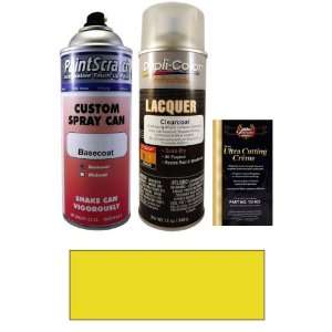  12.5 Oz. Interlagos Yellow Spray Can Paint Kit for 2010 
