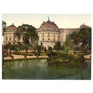  Castle,fountain,Wurzburg,Bavaria,Germany,c1895