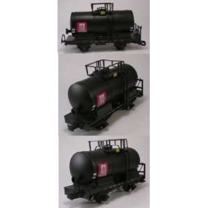  Black G Scale Tank Car European Style Tankwagen Toys 