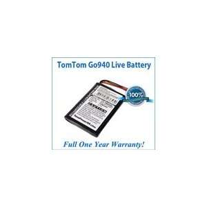    Extended Life Battery For The TomTom Go 940 Live GPS: Electronics