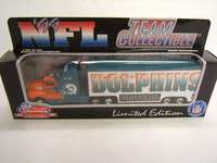 NFL Collectible Miami Dolphins die cast truck 1999  
