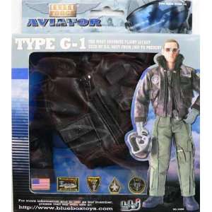  BBI Blue Box Elite Force Aviator Type G 1 Jacket for 1/6 