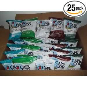 Cape Cod Potato Chips Variety Pack, 2 Oz Grocery & Gourmet Food