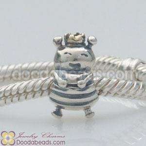  STERLING SILVER QUEEN BEA BEAD FITS PANDORA: Everything 
