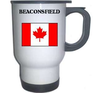  Canada   BEACONSFIELD White Stainless Steel Mug 