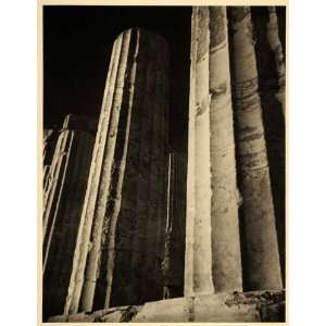  1937 Columns Parthenon Leni Riefenstahl Photogravure 