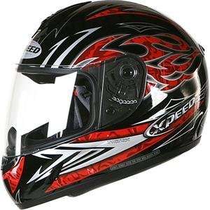  Xpeed Youth XP507 Torture Helmet   Large/Red/Black 