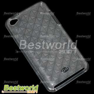 Plaid Soft Hard Gel Case Cover for iPod Touch 4 4th Gen  