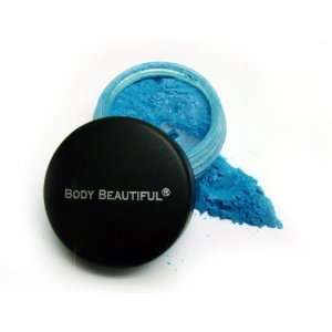  100% All Natural Mineral Eye Shadow  Ocean Blue Beauty
