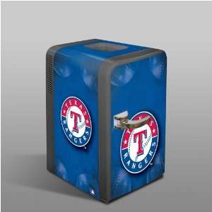  Texas Rangers Portable Refrigerator Memorabilia. Sports 