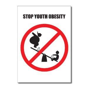  Funny Birthday Card Stop Youth Obesity Humor Greeting 