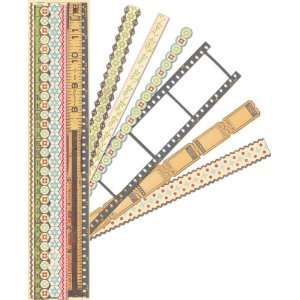  K&Company Cut n Paste Adhesive Borders: Arts, Crafts 