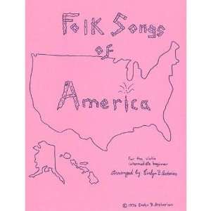  Folk Songs of America   Beginner Book for Violin by Evelyn 