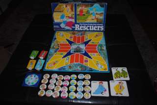   The Rescuers Vintage Board Game 1977 Parker Brothers COMPLETE Rare
