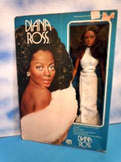1977 Mego 12 Diana Ross Motown Records w/Box Black Vinyl  