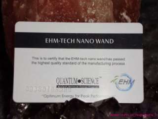 100 % Genuine Zero Point Energy EHM nano wand  
