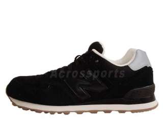   ML574 LKT D Black Suede Silver 2011 Mens Casual Shoes ML574LKTD  
