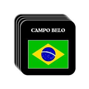  Brazil   CAMPO BELO Set of 4 Mini Mousepad Coasters 