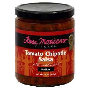  Rosa Mexicano, Salsa Tomato Chipotle, 16 OZ (Pack of 6 