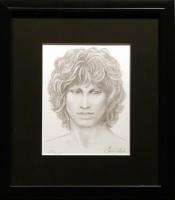   BOY Giclee on paper Hand Signed & Numbered Jim Morrison L@@K  