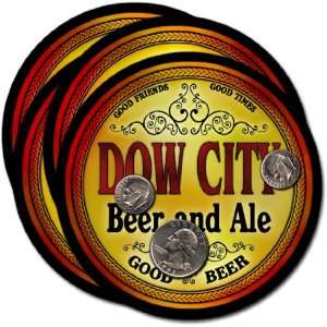  Dow City, IA Beer & Ale Coasters   4pk 