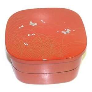  Red Butterfly Bento Box: Home & Kitchen