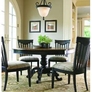   Casual Dining Room Set with Wine Barrel Chairs: Home & Kitchen