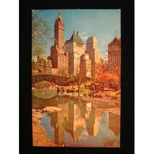 Fifth Avenue Hotels from Central Park, New York City PC not 
