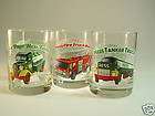 THREE HESS TRUCK COLLECTABLE BAR GLASSES HIGHBA​LL MINT!