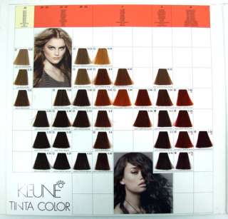 Keune Tinta Color Advanced Reference Hair Color Dye Professional 