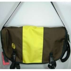  Timbuk2 Classic Messenger Bag (Dark Brown/ Citron): Sports 