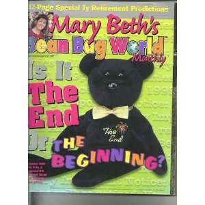  Mary Beths Bean Bag World Monthly November 1999 Vol. 3 No 