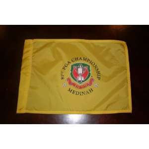 1999 PGA Championship Pin Flag Medinah Tiger Woods:  Sports 