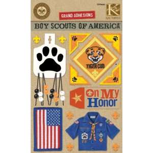  K&Company Boy Scout Tiger Cub Grand Adhesions Stickers 