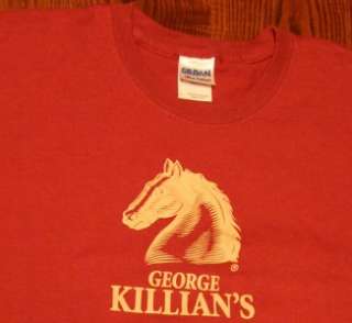 Killians Irish Red Beer Brewery T Shirt L  