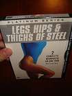 Platinum Series: Legs, Hips & Thighs of Steel NEW*RARE* DVD Snapcase 