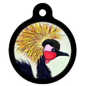 Dog Tag Art Custom Pet ID Tag for Cats   Exotic Bird   Small   .875 