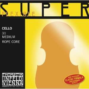   Superflexible 4/4 Size Cello Strings, 4/4 Set Musical Instruments