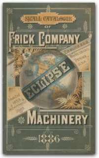 Frick Steam Engine & Thresher Catalog Collection on DVD  