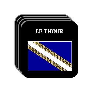  Champagne Ardenne   LE THOUR Set of 4 Mini Mousepad 