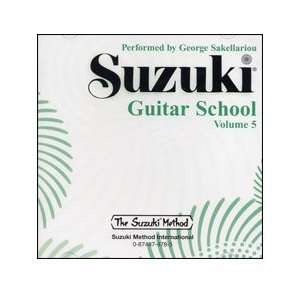  Suzuki Guitar School Volume 5   Compact Disc Musical 