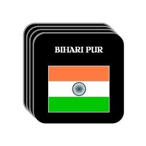  India   BIHARI PUR Set of 4 Mini Mousepad Coasters 