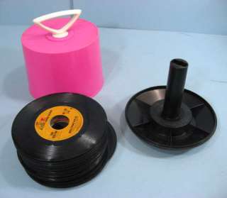 DISK GO CASE HOLDS 45 RPM RECORDS VINTAGE 1960s  