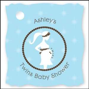  Mommy Silhouette Its Twin Boys   20 Personalized Baby 