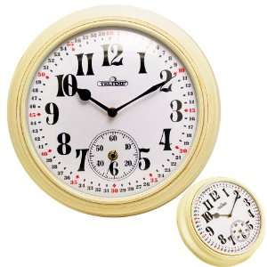  Retro Office Style Wall Clock: Home & Kitchen