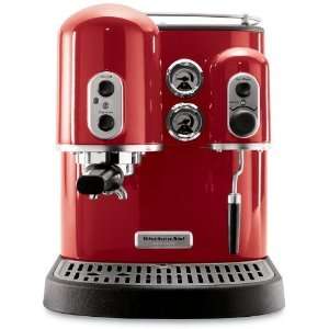   : KitchenAid Pro Line Espresso Machine   Empire Red: Kitchen & Dining