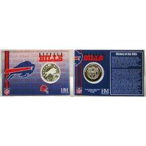  Buffalo Bills Team History Coin Card 