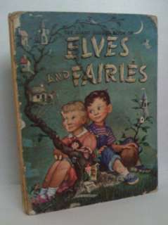 The Giant Golden Book of Elves and Fairies storybook  